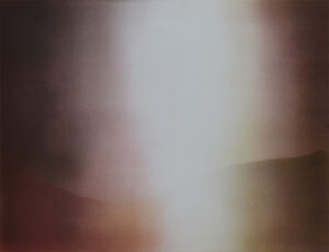 Benjamin L. Aman, Paysage 0, 2019, pastel sur papier, 50 x 65 cm