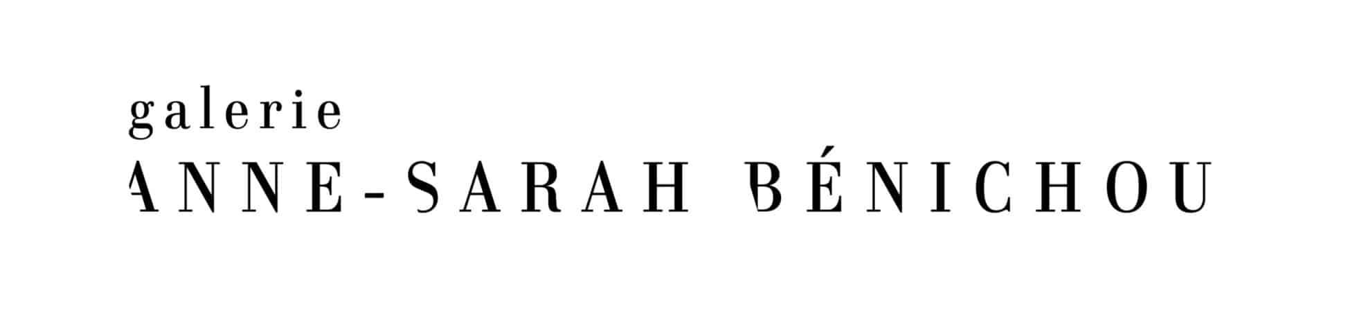 Galerie Anne-Sarah Benichou-Logo-Final-by-Vincent Bousserez