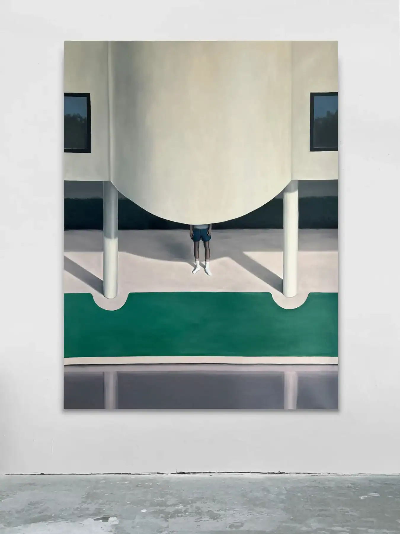 « Boys who don’t wanna be boys », 2025, (45×61), oil on canvas, 114x154cm