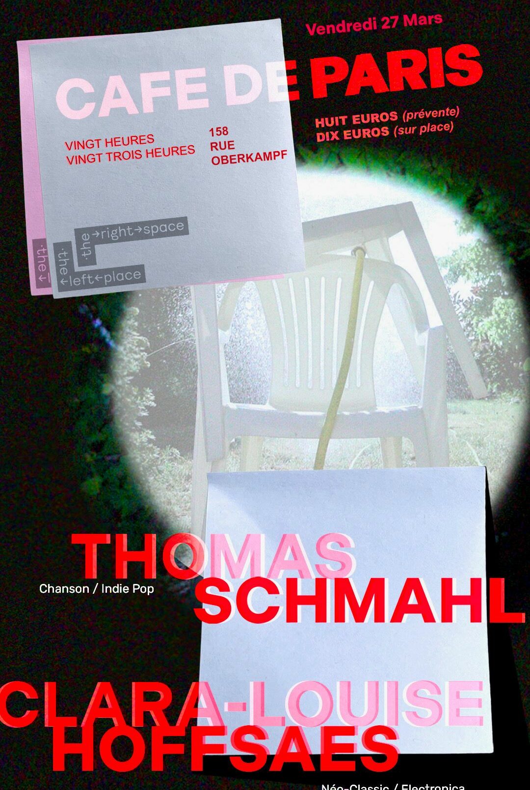 Concert - Clara-Louise Hoffsaes and Thomas Schmahl - Drawing Lab