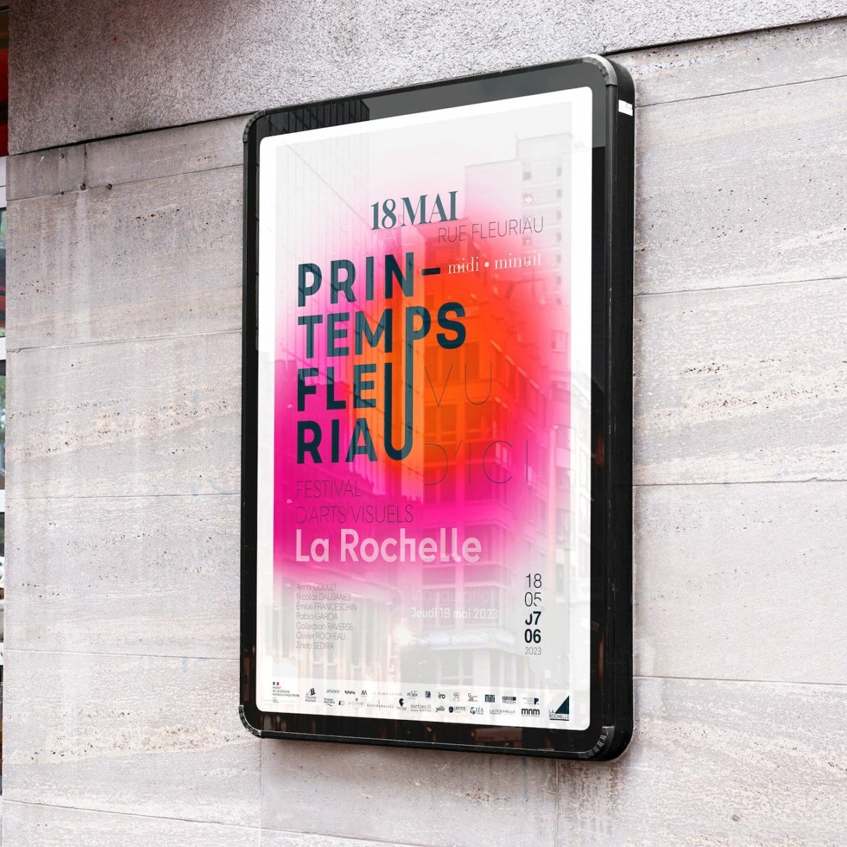 Affiche Printemps de Fleuriau